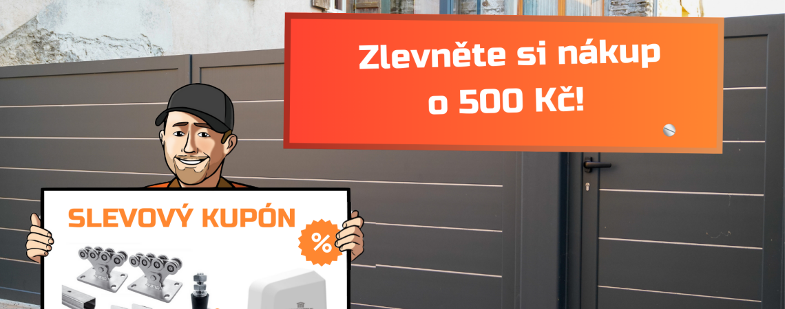 Zlevněte si svůj nákup o&nbsp;500 Kč!